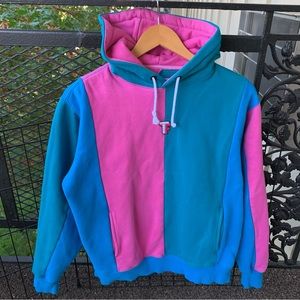 Teddy Fresh Color Block Bubblegum Hoodie
